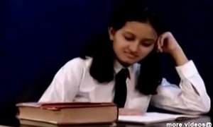 Horny Hot Indian PornStar Baby as A School girl Squeezing Chunky Bosom added to masturbating Part1 - indiansex