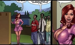 lewd Black mother [Full Comic]