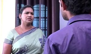 saree aunty seducing with an increment of flashing wide TV repair chum .MOV