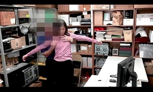Girl clogged up stealing respecting an increment of fucked