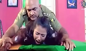 Army officer is forcing a lady alongside indestructible sex in his cabinet